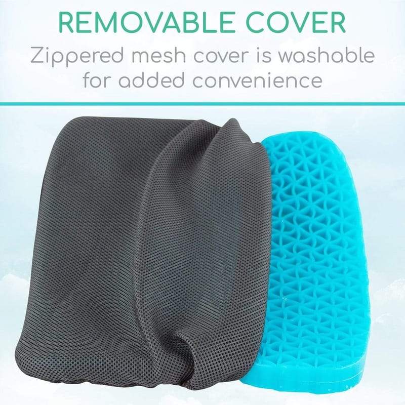 Honeycomb Gel Seat Cushions - Cars, Office & Wheelchairs - gel-seat-cushion