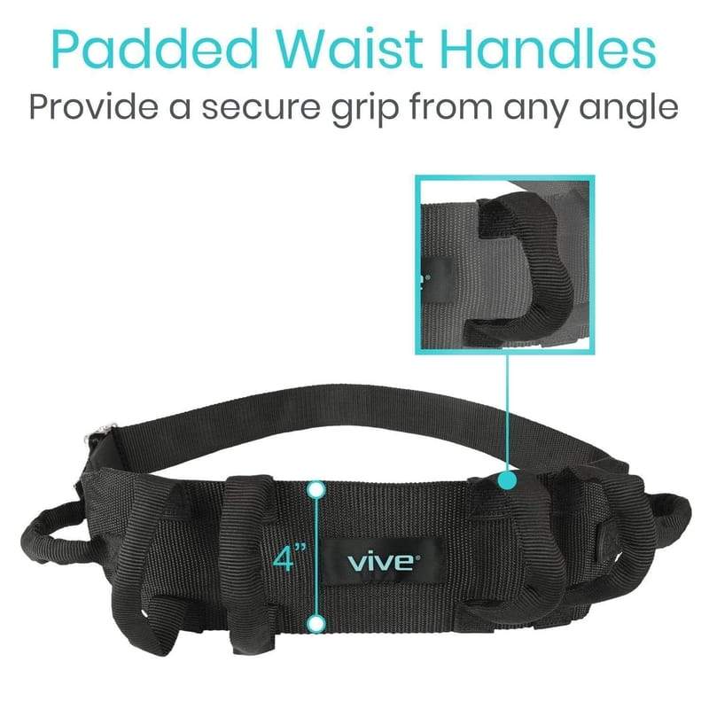 Transfer Belt with Handles - gait-transfer-belt