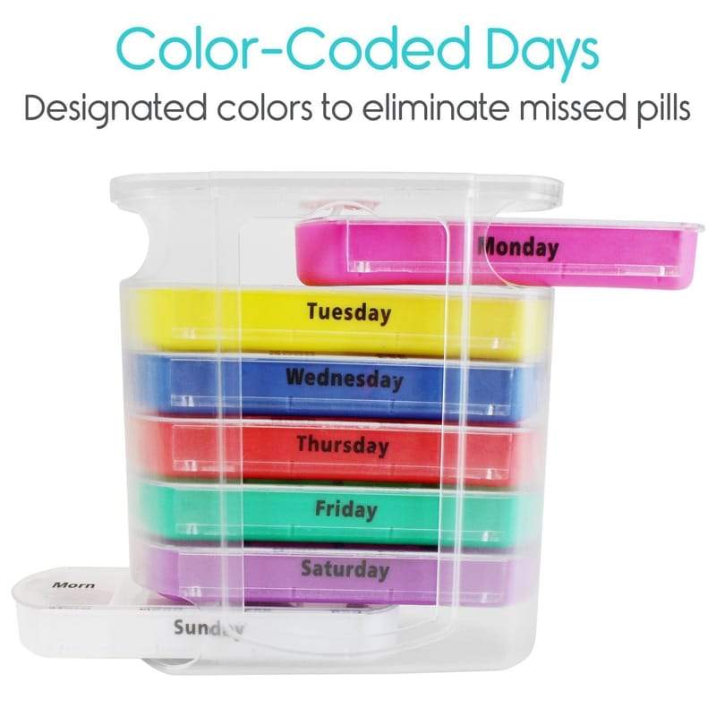 Stackable Pill Organizer - pill-box-cutter