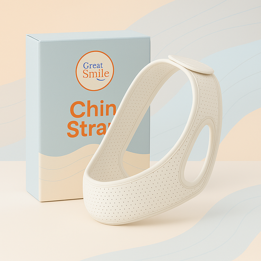 SootheSleep Adjustable Anti-Snore Chin Strap – Soft, Breathable, Travel-Friendly