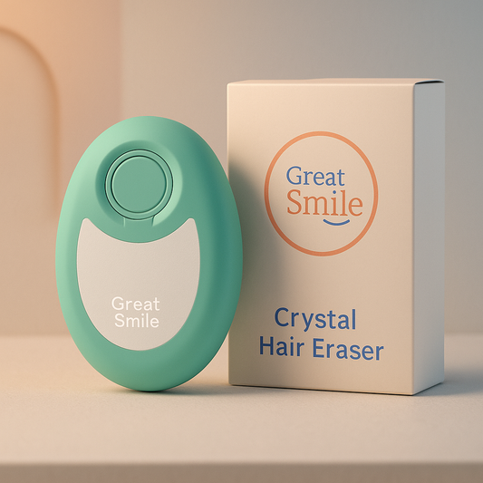 SilkEase™ Crystal Hair Eraser – Painless Exfoliating Hair Removal Tool for Smooth Skin