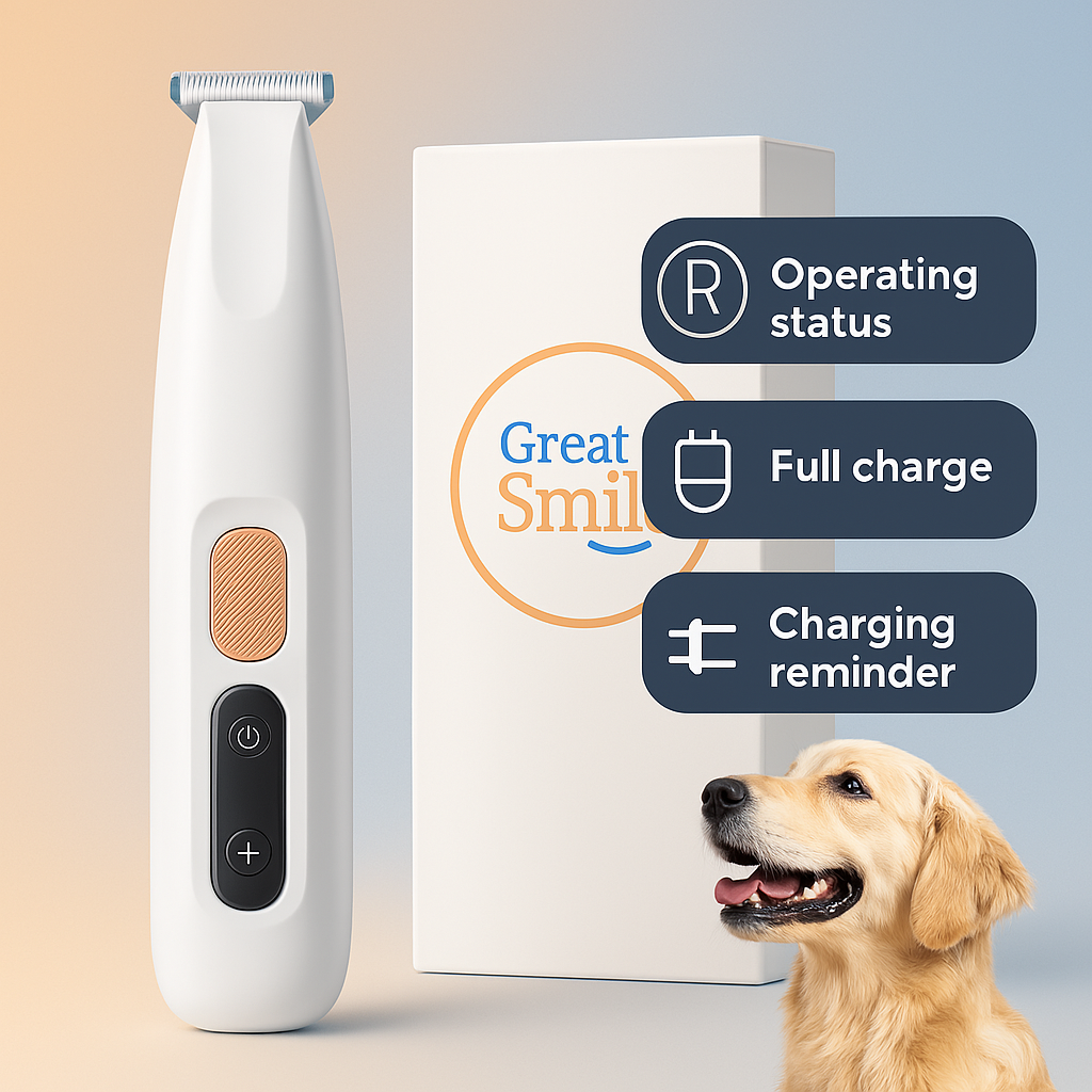 PawPal Pet Grooming Clipper– LED, Low Noise, Cordless, Waterproof