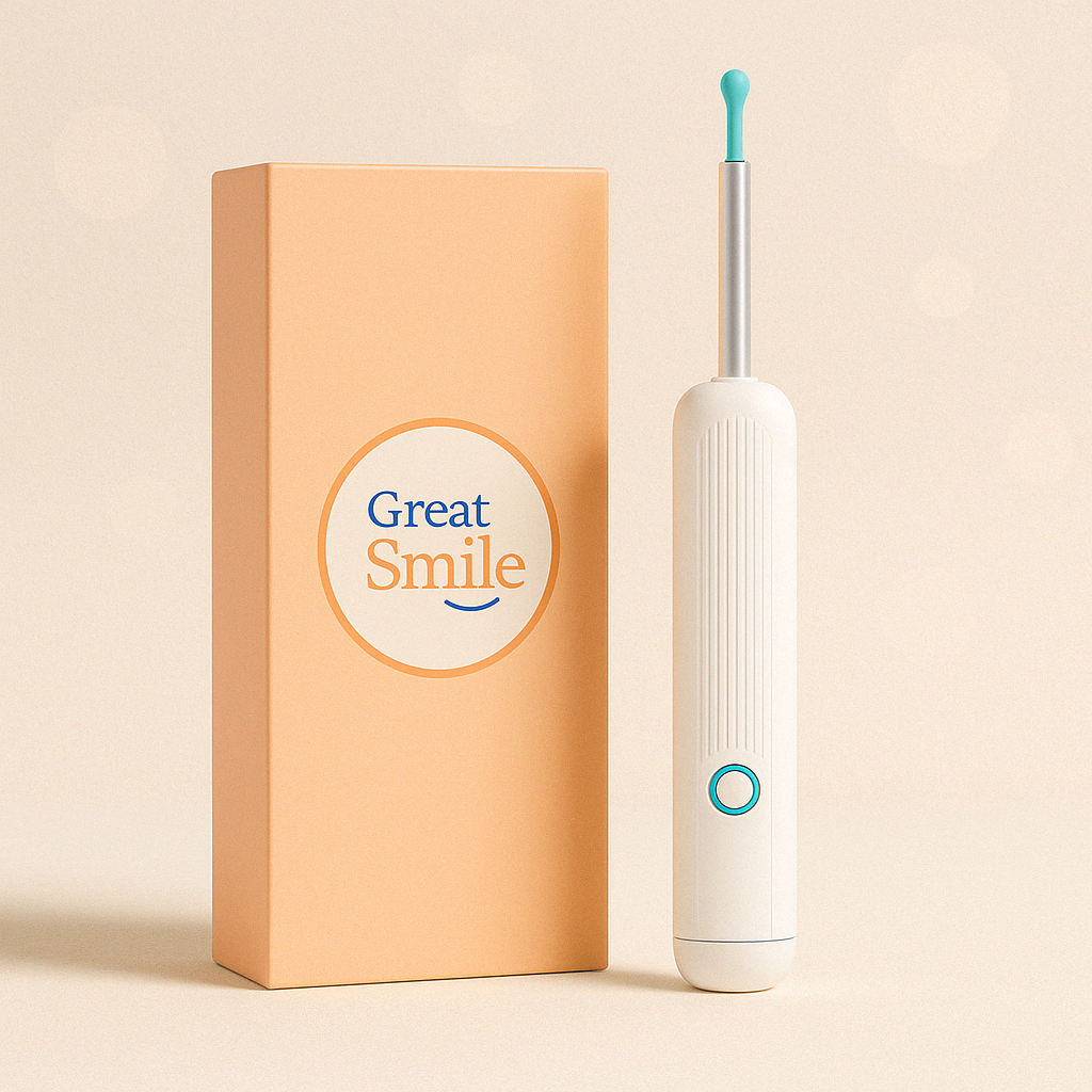 ClearScope™ Wireless Ear Cleaner with 1296P HD Camera & LED Light