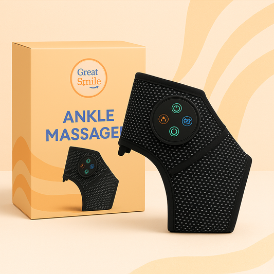 AnkleEase™ Electric Ankle Massager – Wireless, Portable Pain Relief