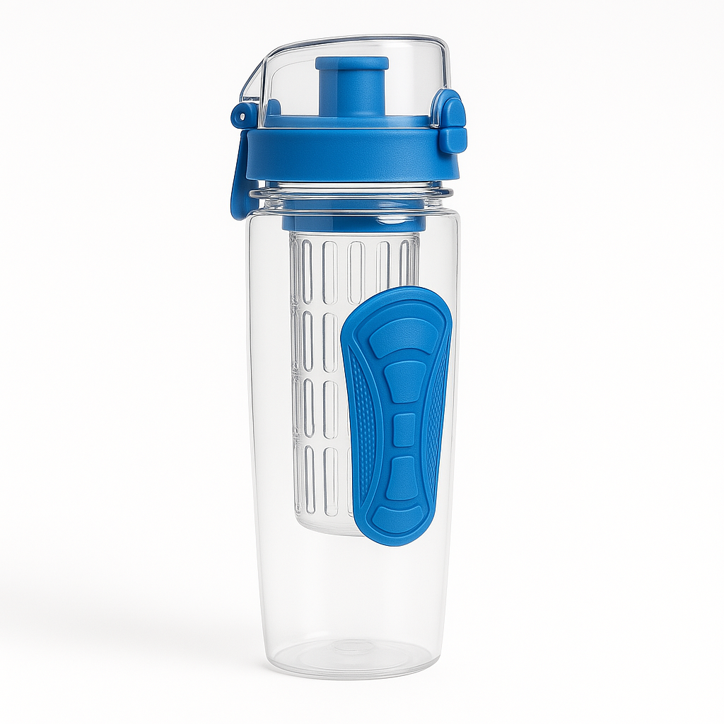 HydraBloom™ 32oz Fruit Infuser Bottle – BPA-Free & Leakproof