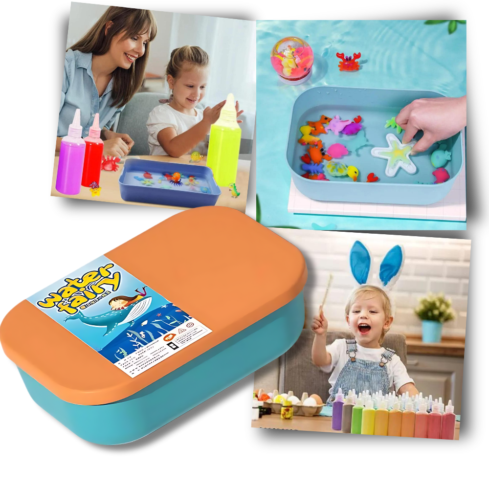 AquaPals™ Magic Water Elf Kit - Safe, Educational Growing Toy for Kids