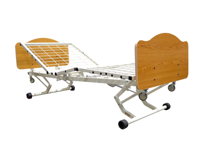 WeCare® Hi-Low Homecare Bed (Quartered Oak)