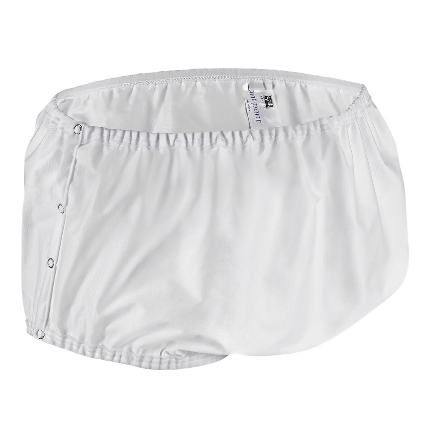 Sani-Pant Protective Underwear Unisex Nylon / Plastic Small Snap Closure Reusable