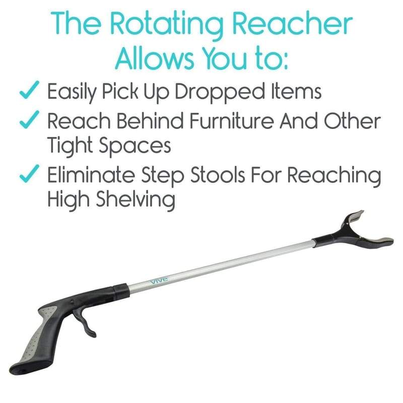 Rotating Reacher Grabber - reacher-grabber