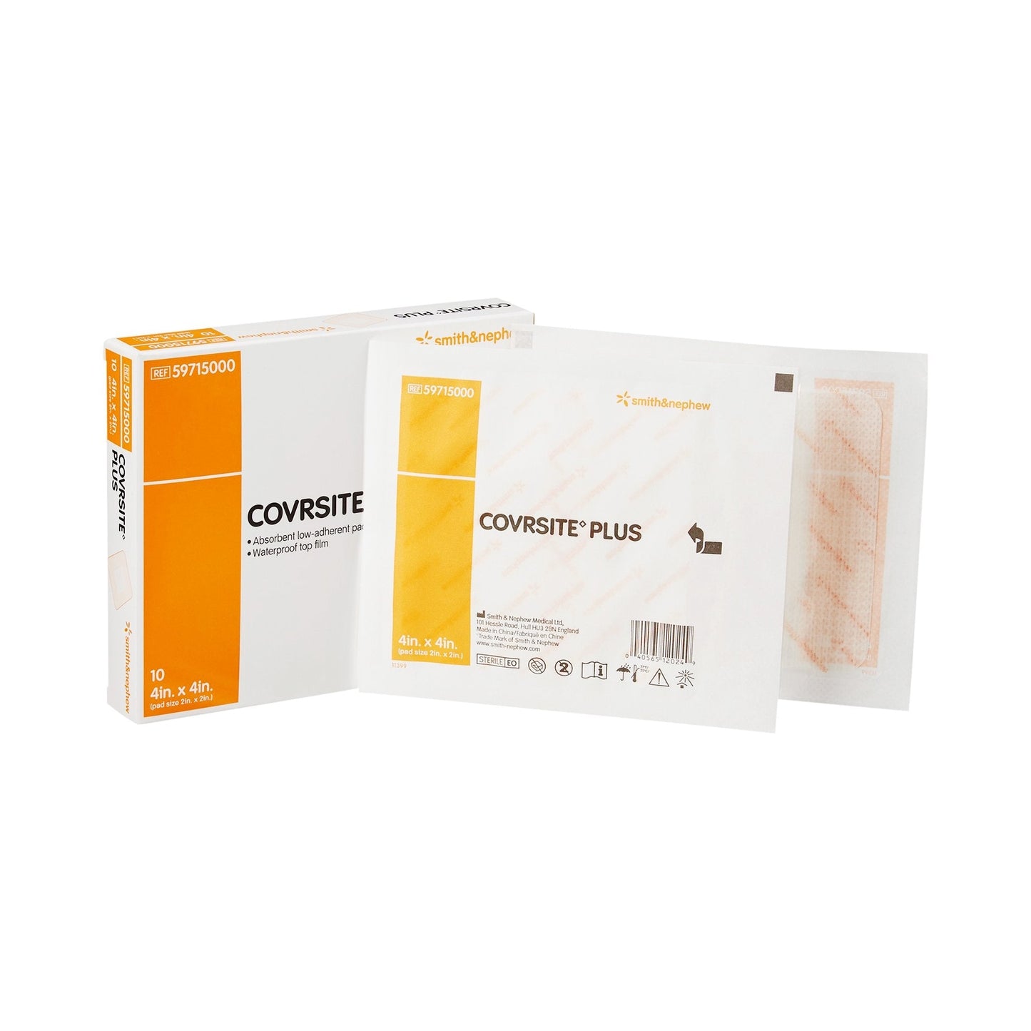 Composite Dressing COVRSITE Plus 4 X 4 Inch Square NonSterile, Packaging Type- Each