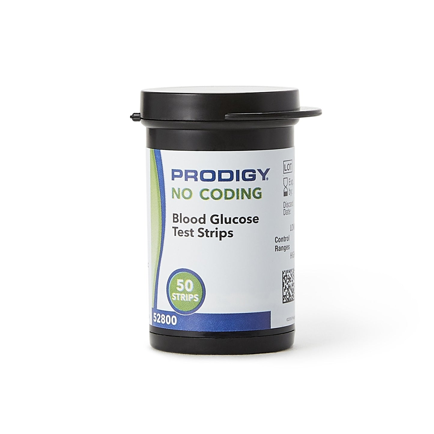 Blood Glucose Test Strips Prodigy 50 Strips per Pack, Packaging Type- Box