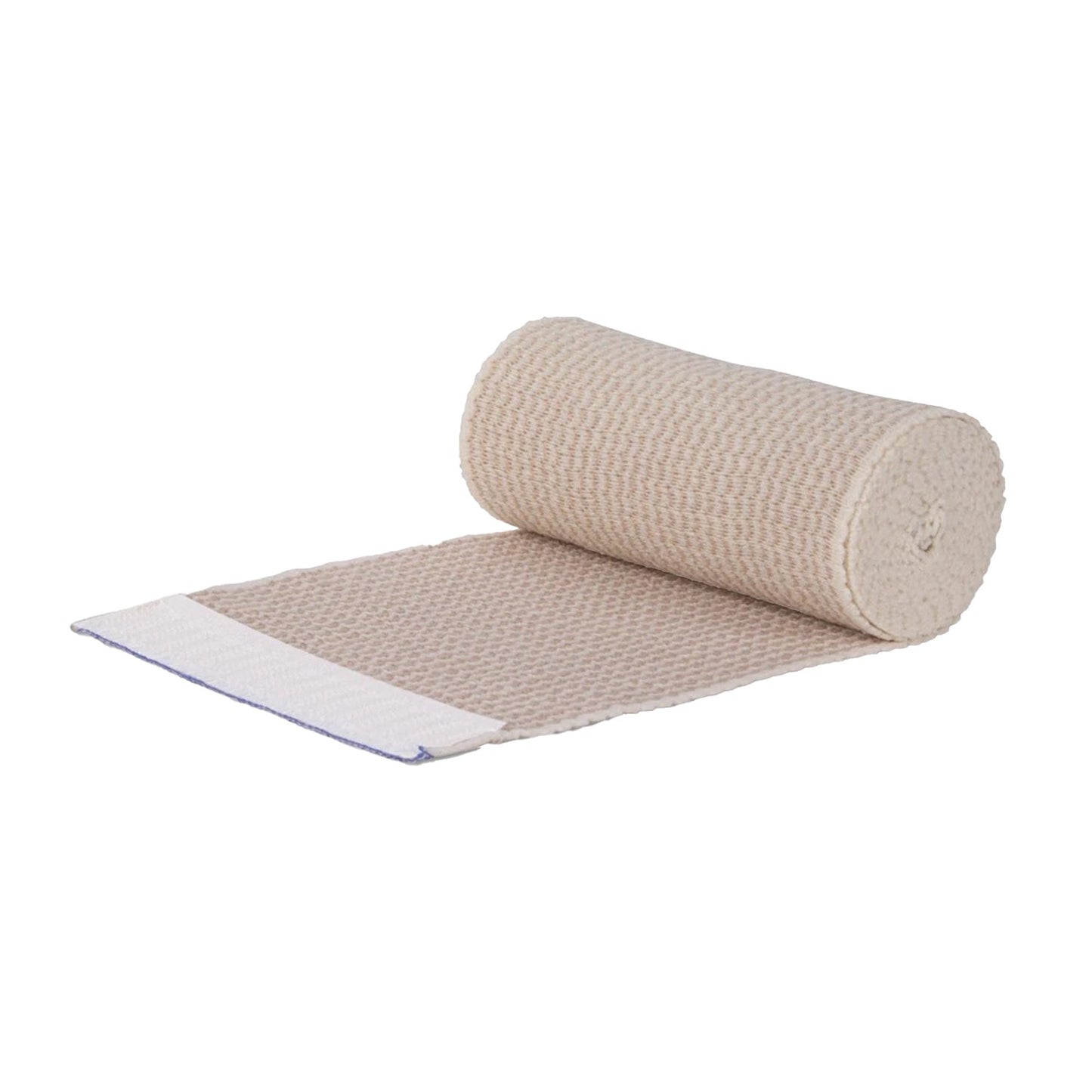 Elastic Bandage EZe-Band LF 4 Inch X 5 Yard Double Hook and Loop Closure Tan Sterile Standard Compression, Packaging Type- Each