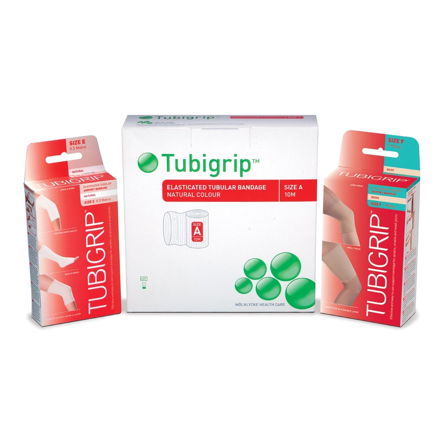 Elastic Tubular Support Bandage Tubigrip 2-1/2 Inch X 1 Yard Small Hand / Arm Pull On Natural NonSterile Size B Standard Compression, Packaging Type- Each