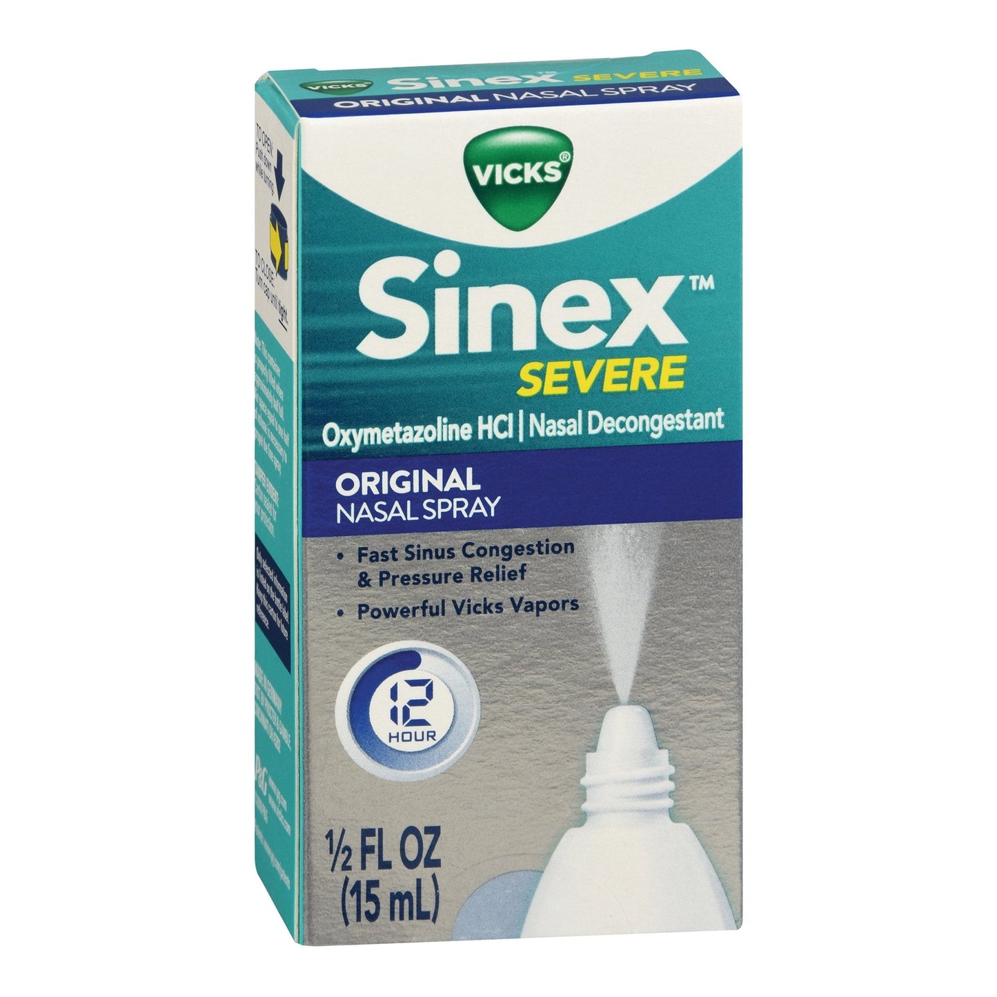 Cold and Cough Relief Vicks Sinex 0.05% Strength Nasal Spray, Packaging Type- Each