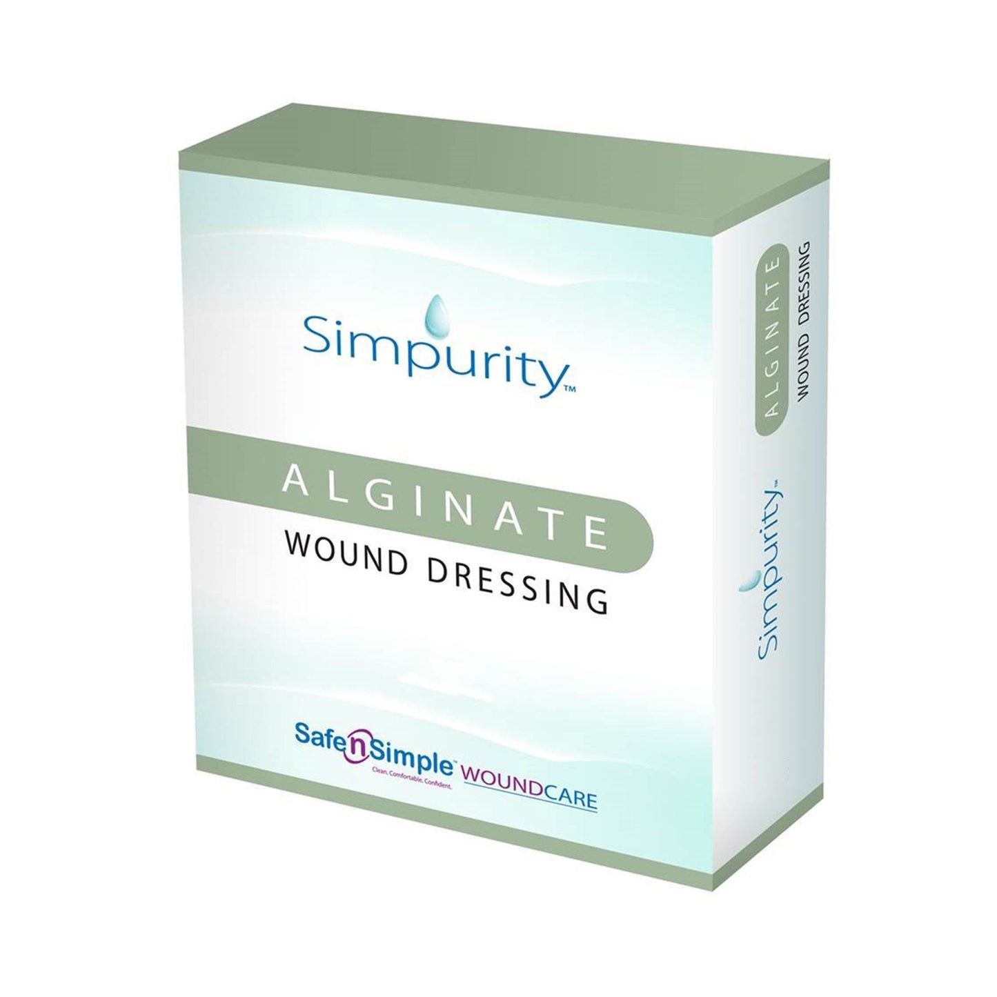 Alginate Dressing Simpurity™ 2 X 2 Inch Square, Packaging Type- Each