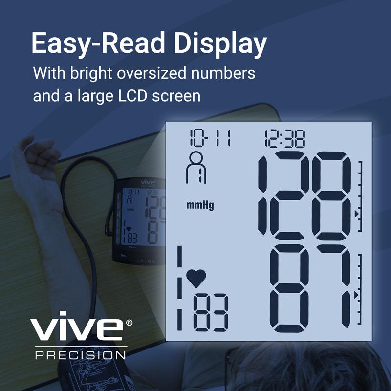 Blood Pressure Monitor Compatible with Smart Devices - blood-pressure-monitor-with-smart-device-compatibility