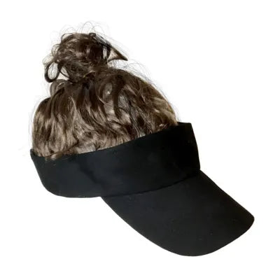 Billy Bob Man Bun Visor - Default Title - billy-bob-man-bun-visor