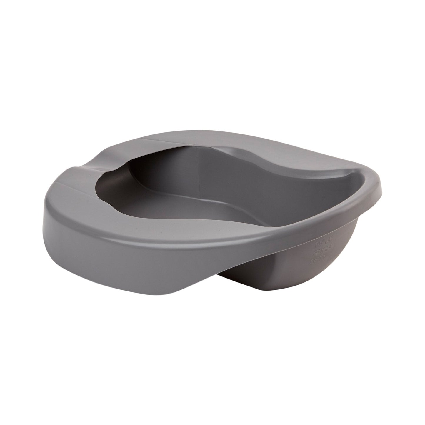 Pontoon Bedpan McKesson Graphite 2 Quart / 1893 mL, Packaging Type- Each