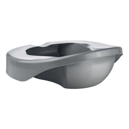 Pontoon Bedpan McKesson Graphite 2 Quart / 1893 mL, Packaging Type- Each
