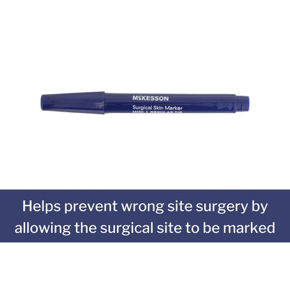 Skin Marker McKesson Prep-Resistant Gentian Violet Ink NonSterile Mini Regular Tip, Packaging Type- Box