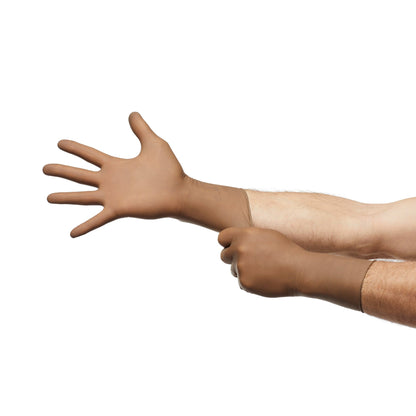 Surgical Glove McKesson Perry Size 7 Sterile Latex Standard Cuff Length Smooth Brown Not Chemo Approved, Packaging Type- Box
