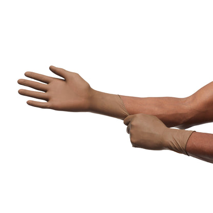 Surgical Glove McKesson Perry Size 8 Sterile Latex Standard Cuff Length Smooth Brown Not Chemo Approved, Packaging Type- Box