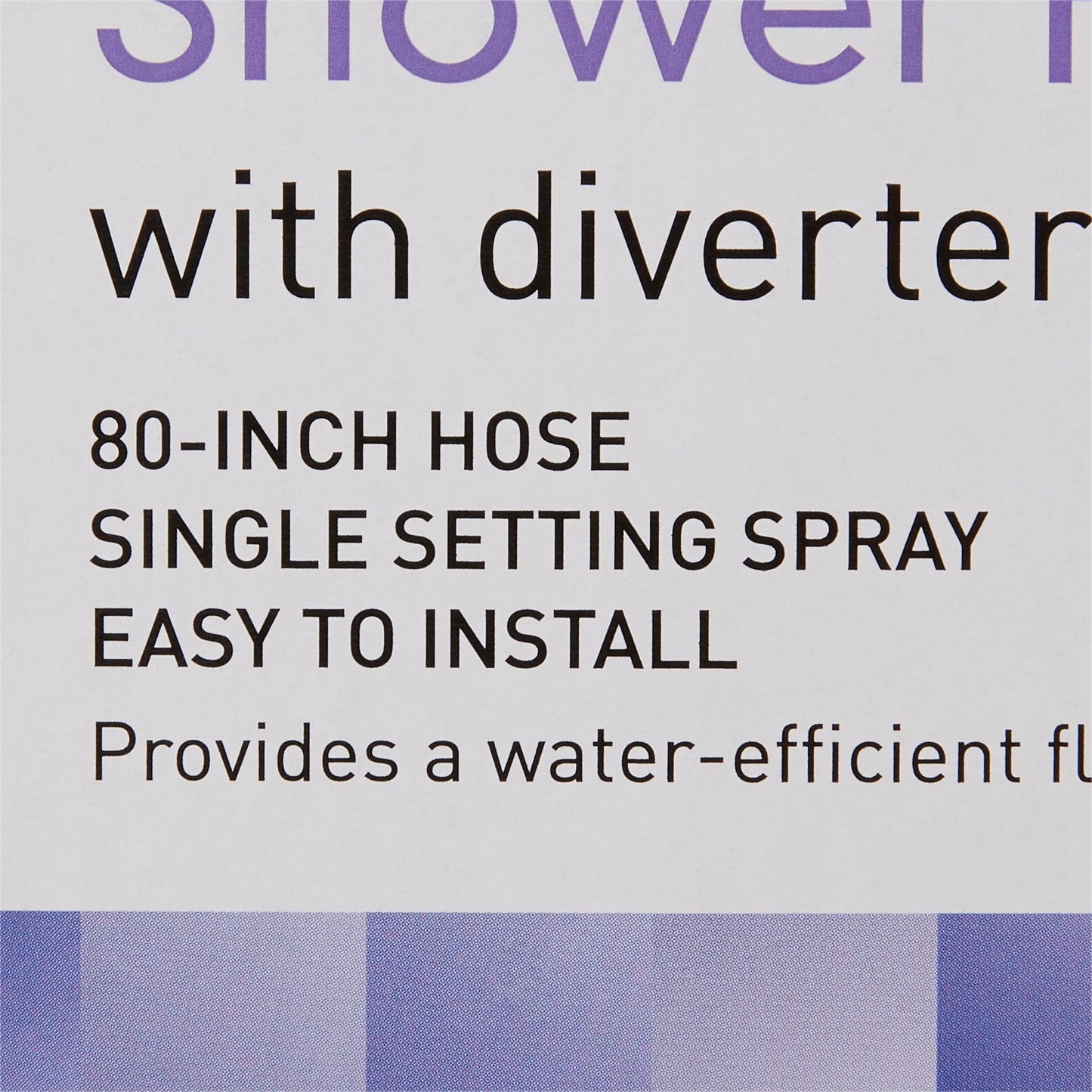 Handheld Shower McKesson 80 Inch Hose, Packaging Type- Each