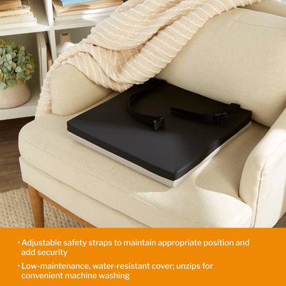 Seat Cushion McKesson 16 W X 16 L X 2 D Inch Foam / Gel, Packaging Type- Each