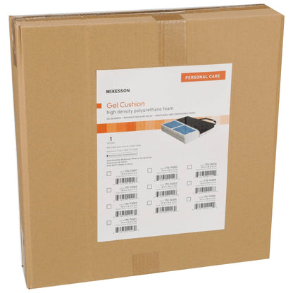 Seat Cushion McKesson 16 W X 16 L X 3 D Inch Foam / Gel, Packaging Type- Each