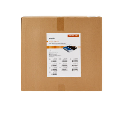 Seat Cushion McKesson 20 W X 18 L X 3 D Inch Foam / Gel, Packaging Type- Each