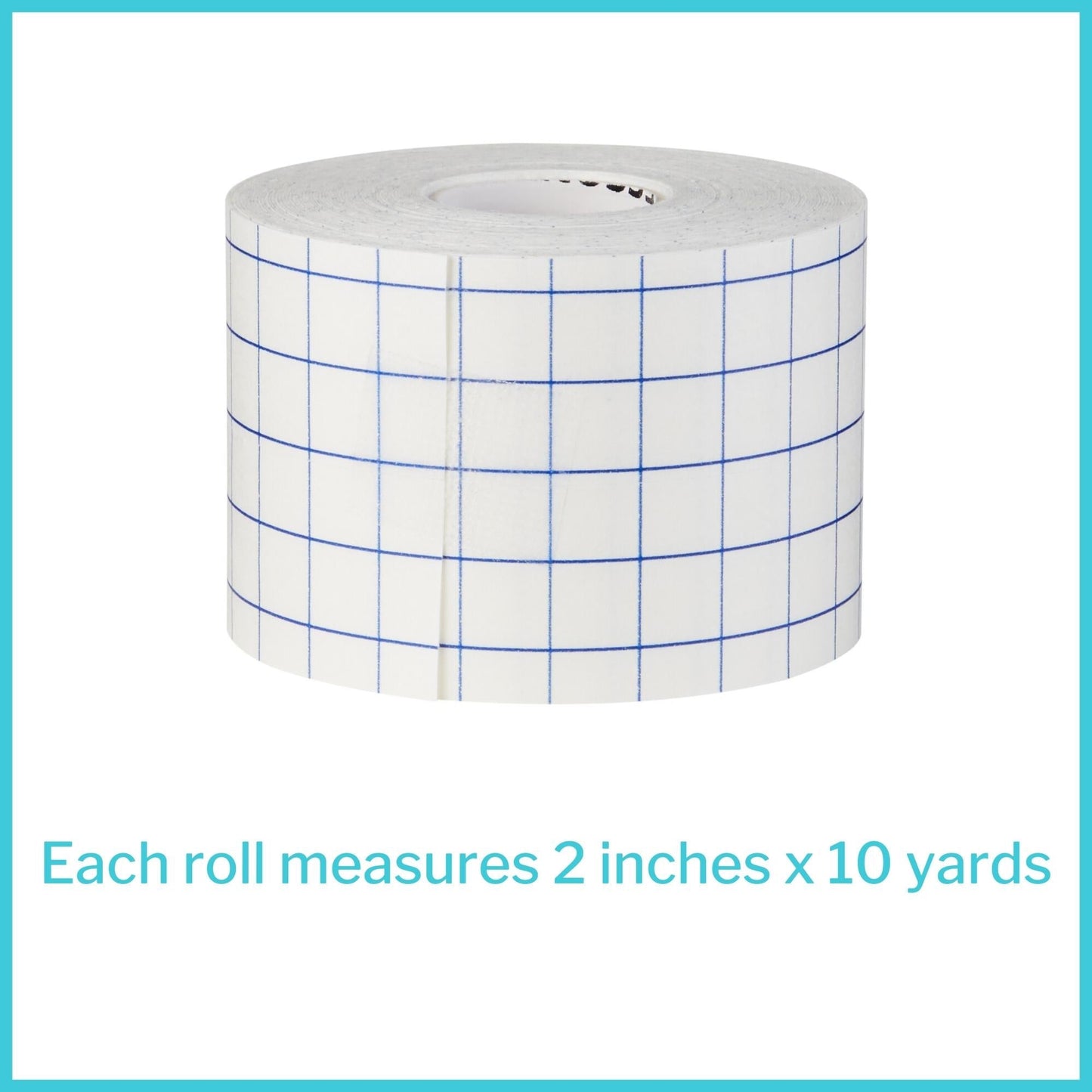 Water Resistant Dressing Retention Tape with Liner McKesson White 2 Inch X 10 Yard Nonwoven / Printed Release Paper NonSterile, Packaging Type- Box