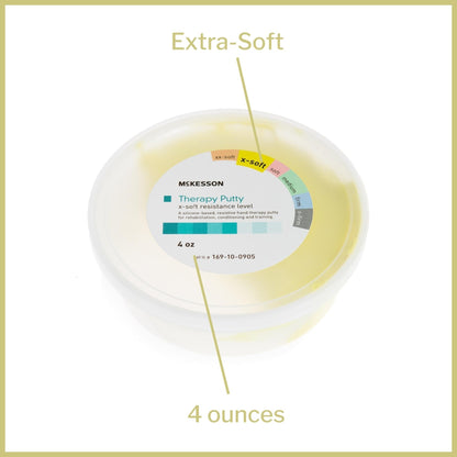 Therapy Putty McKesson X-Soft 4 oz., Packaging Type- Each