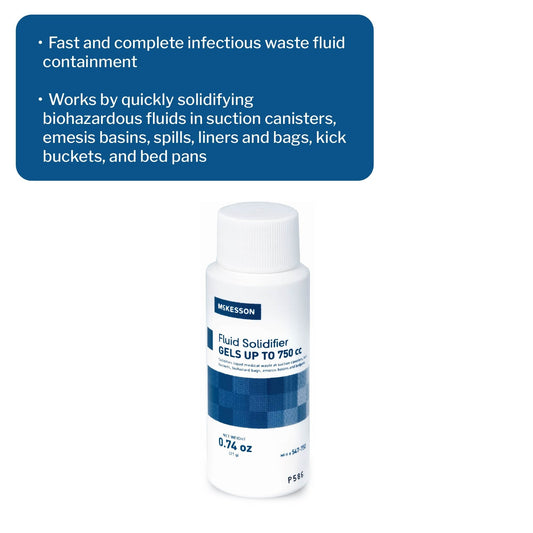 Fluid Solidifier McKesson 750 cc Screw Top Bottle 21 Gram, Packaging Type- Each
