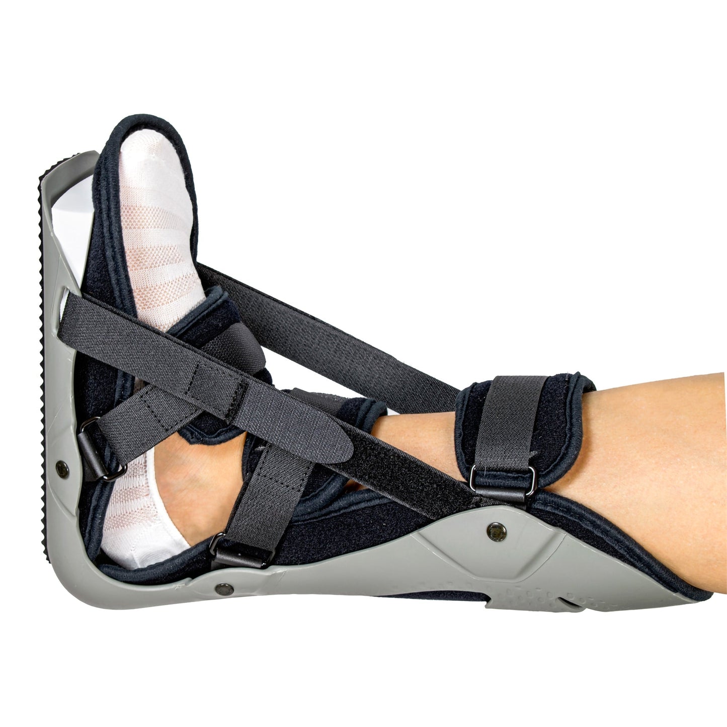 Plantar Fasciitis Night Splint McKesson Small Hook and Loop Closure Male 6 and Under / Female 7 and Under Foot, Packaging Type- Each