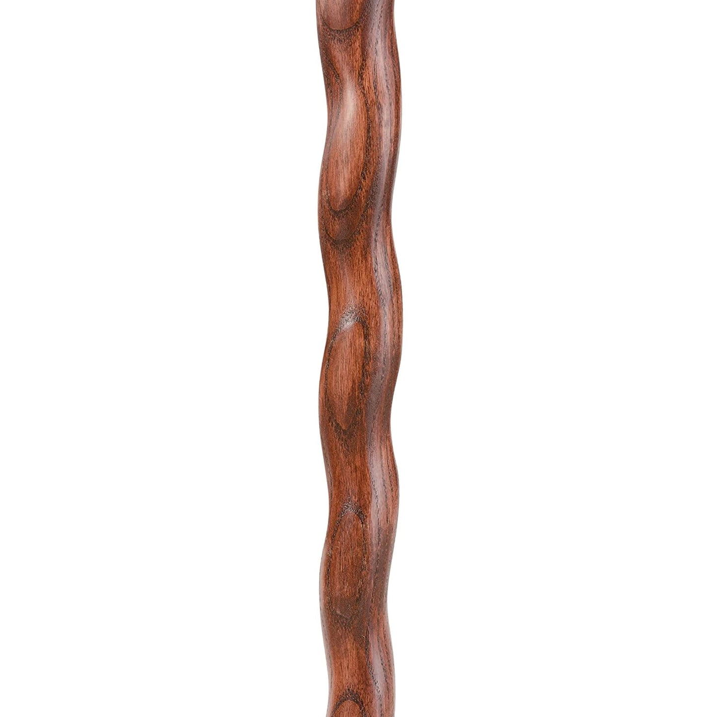 Walking Stick Brazos Twisted HitchHiker Wood 55 Inch Height Red Oak