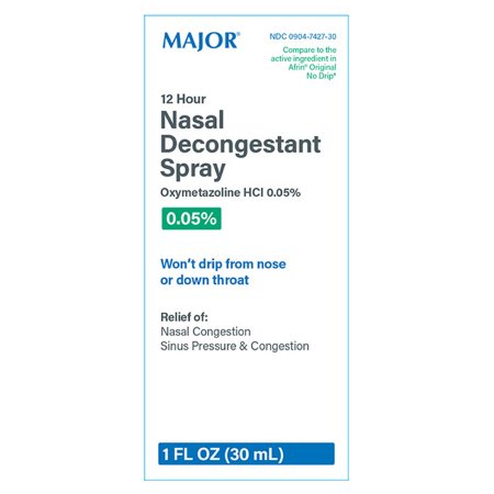 Sinus Relief Major 0.05% Strength Spray 1 oz.,  Packaging Type- Each