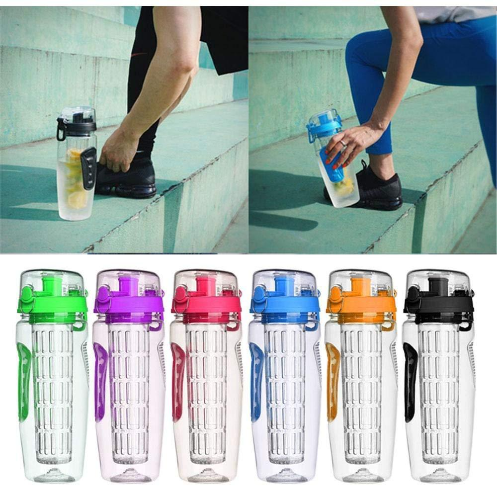 HydraBloom™ 32oz Fruit Infuser Bottle – BPA-Free & Leakproof