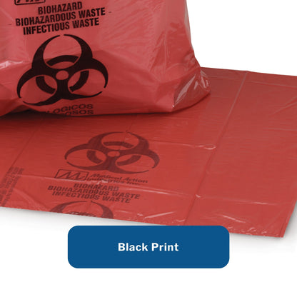Infectious Waste Bag McKesson 1 to 6 gal. Red Bag 11 X 14 Inch, Packaging Type- Box