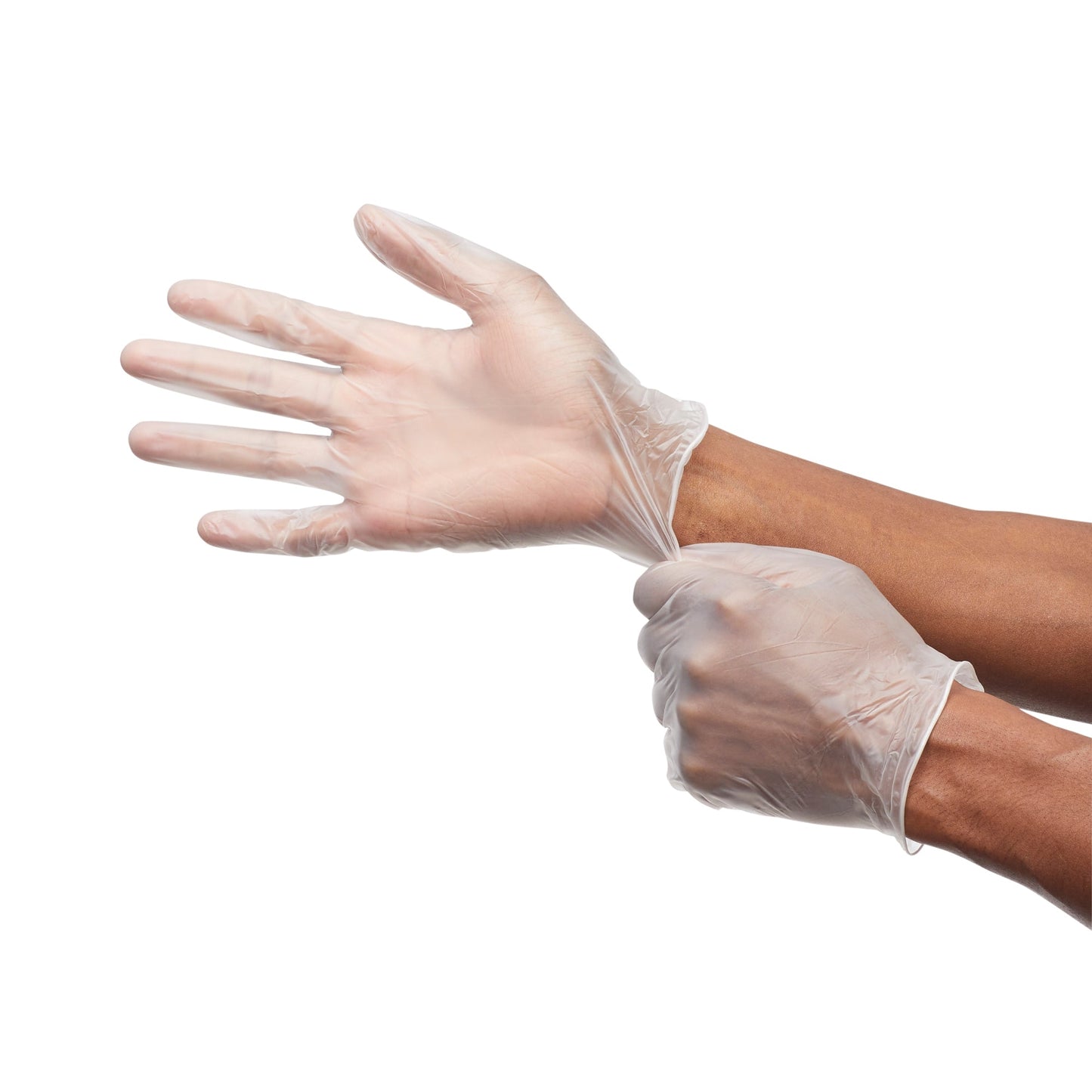 Exam Glove Trilon X-Large NonSterile Vinyl Standard Cuff Length Smooth Clear Not Rated WITH PROP. 65 WARNING, Packaging Type- Box