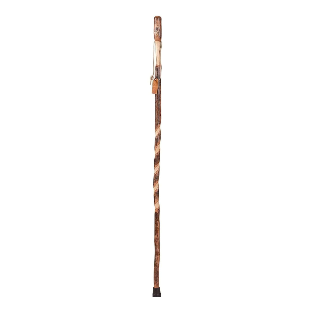 Walking Stick Brazos Free Form Wood 58 Inch Height Hickory