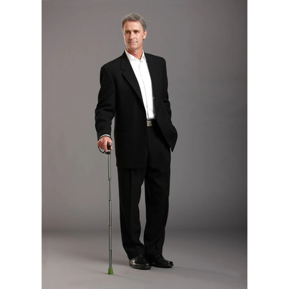 Folding Cane Switch Sticks® Aluminum 32 to 37 Inch Height Huntington Print
