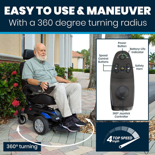 Electric Wheelchair Model V - electric-wheelchair-model-v