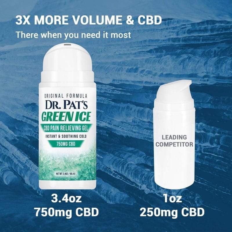 Dr. Pat's Green Ice CBD Pain Cream - dr-pats-pain-cream-with-cbd