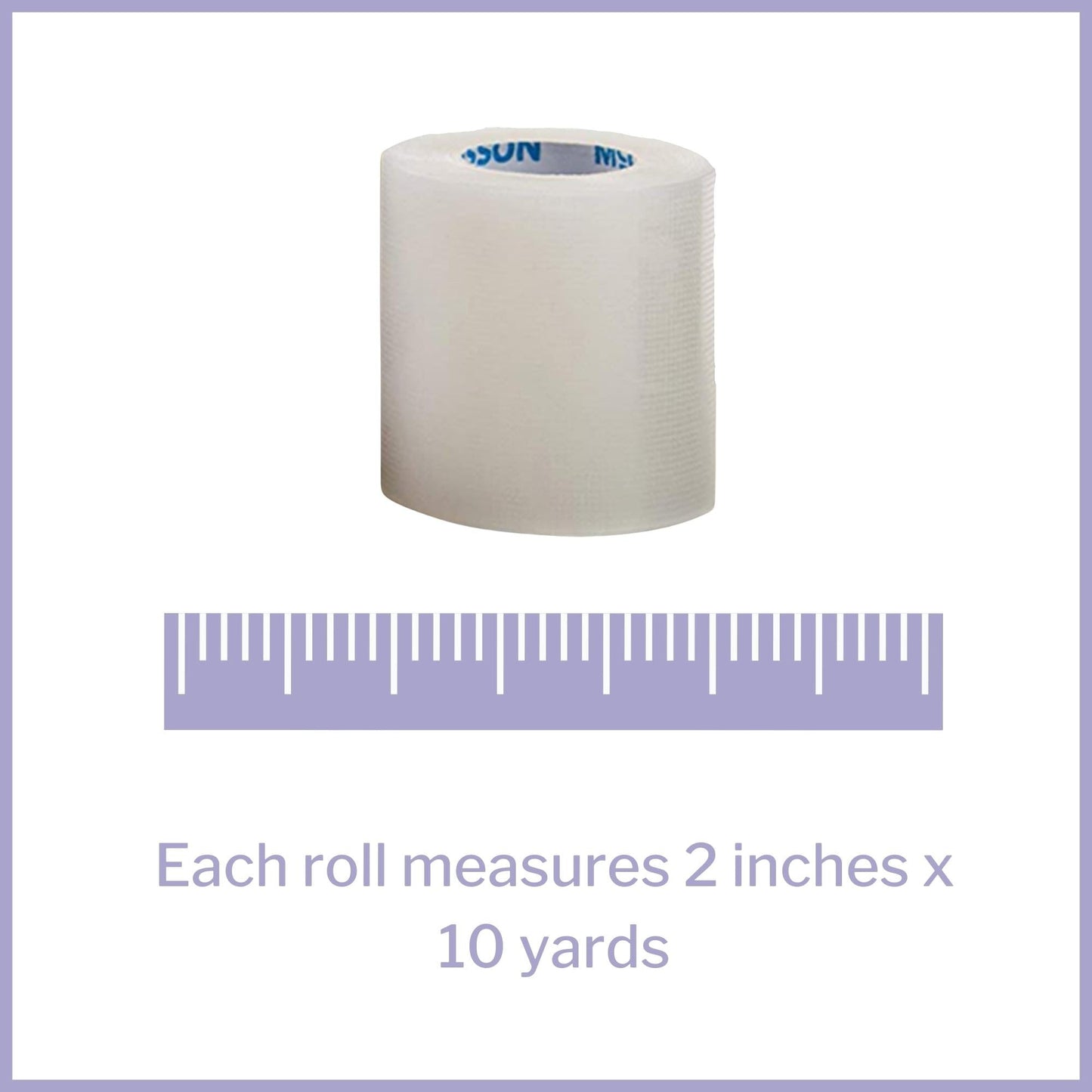 Medical Tape McKesson Transparent 2 Inch X 10 Yard Plastic NonSterile, Packaging Type- Box