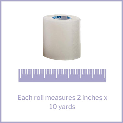Medical Tape McKesson Transparent 2 Inch X 10 Yard Plastic NonSterile, Packaging Type- Box