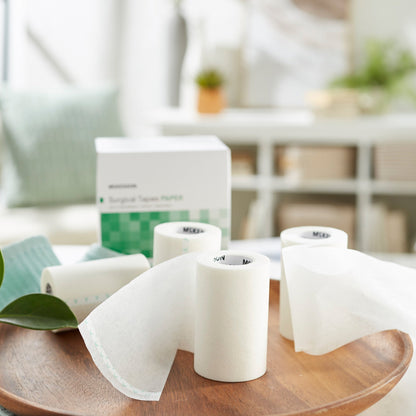 Medical Tape McKesson White 3 Inch X 10 Yard Paper NonSterile, Packaging Type- Box