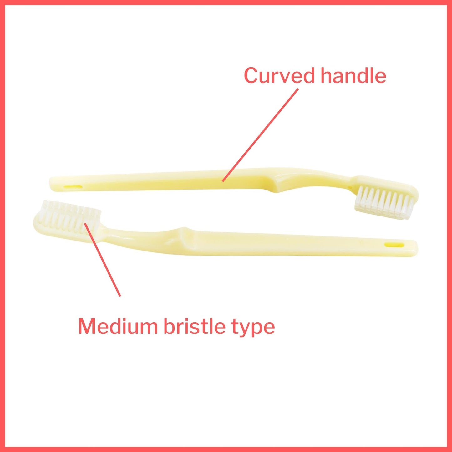 Toothbrush McKesson Ivory Adult Medium, Packaging Type- Box