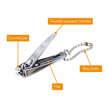 Fingernail Clippers McKesson Thumb Squeeze Lever, Packaging Type- Box