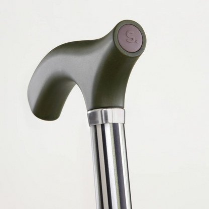 Folding Cane Switch Sticks® Aluminum 32 to 37 Inch Height Huntington Print