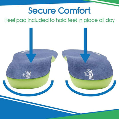 Plantar Series - Full Length - Large: Men's: 9.5 - 11, Women's: 10.5 - 12 - plantar-fasciitis-insoles